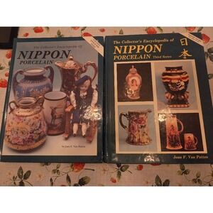 Collector's Encyclopedia of Nippon Porcelain Joan F Van Patten 2 Book Set Third